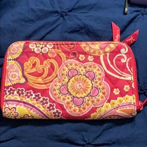 Vera Bradley Raspberry Fizz wallet